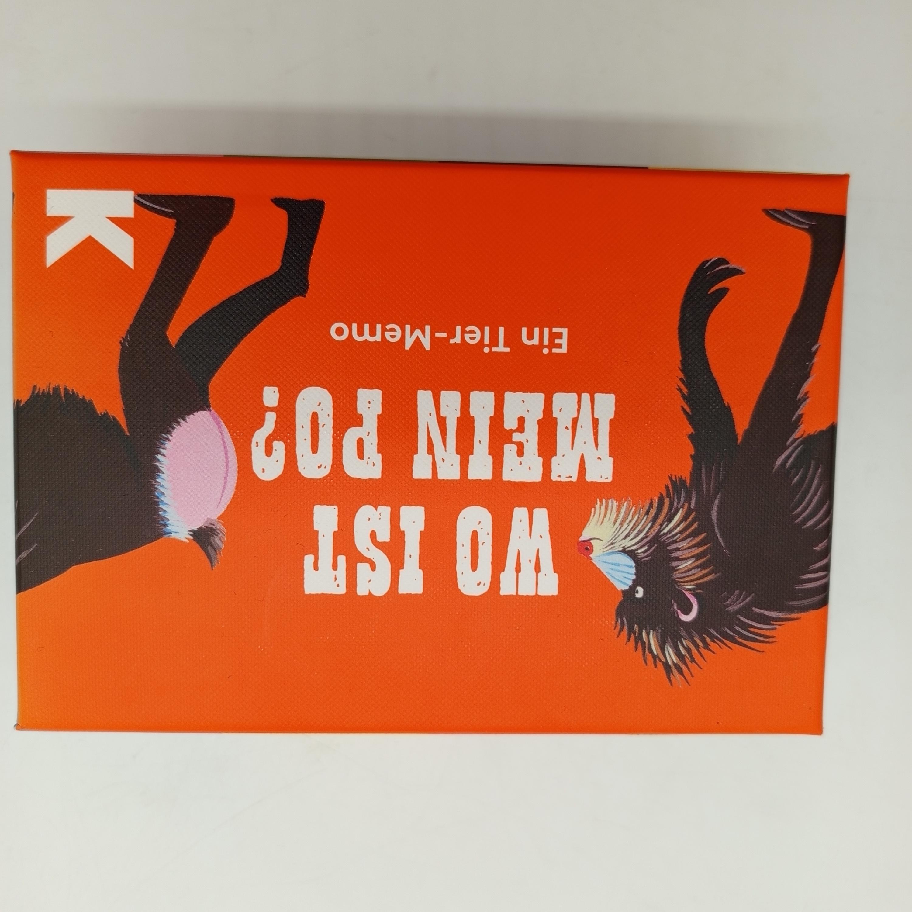 Wo ist mein Po? Tier-Memo Kartenspiel – Lernspiel für Kinder, OVP